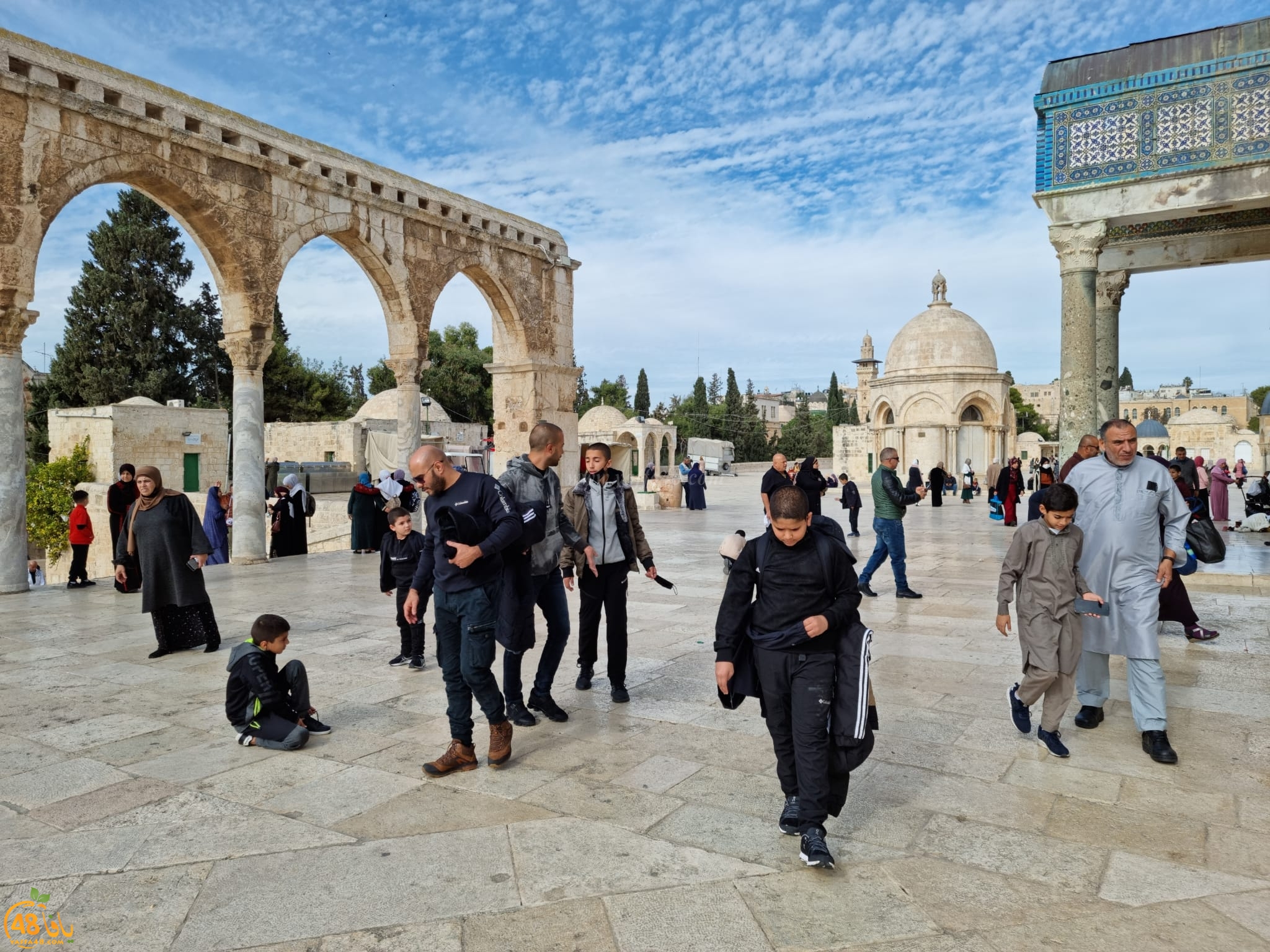 يافا: مركز محمد أبو نجم لتحفيظ القرآن الكريم يُنظم رحلة لطلابه إلى الأقصى